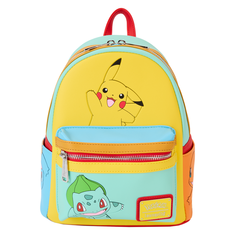 Mini Mochila Loungefly Pokémon Iniciales