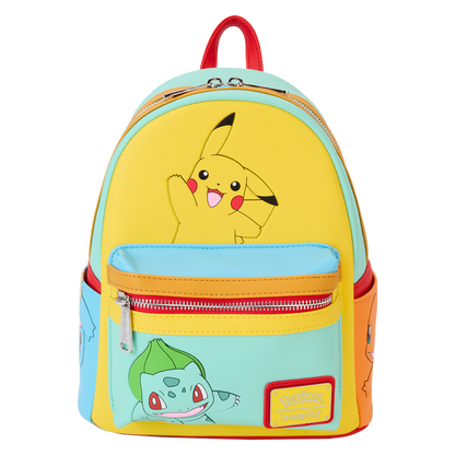 Mini Mochila Loungefly Pokémon Iniciales