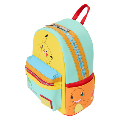 Mini Mochila Loungefly Pokémon Iniciales