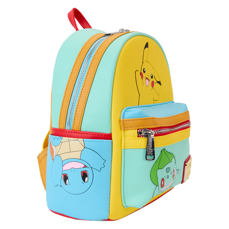 Mini Mochila Loungefly Pokémon Iniciales