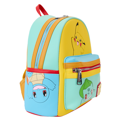 Mini Mochila Loungefly Pokémon Iniciales