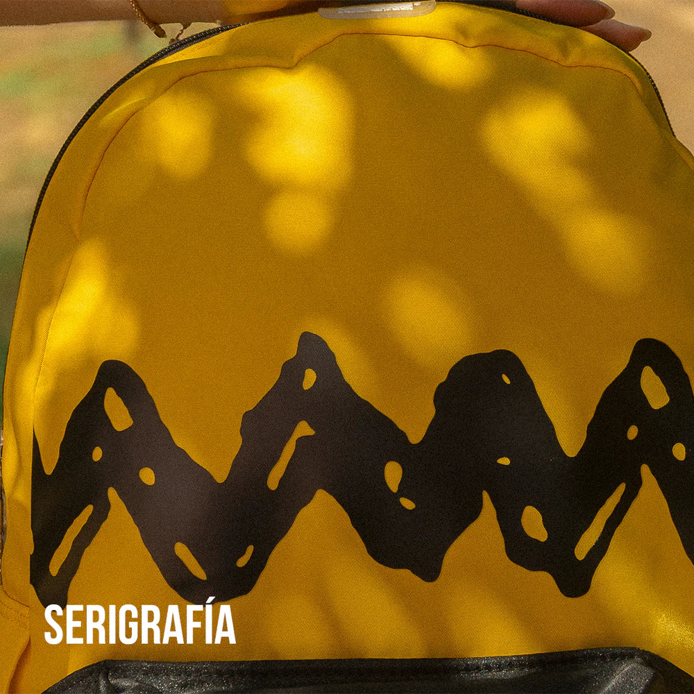 Mochila Con Cangurera Charlie Brown - Peanuts