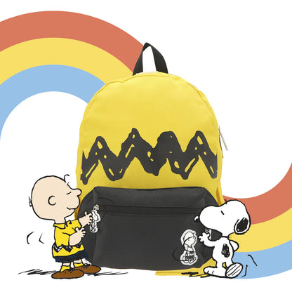 Mochila Con Cangurera Charlie Brown - Peanuts
