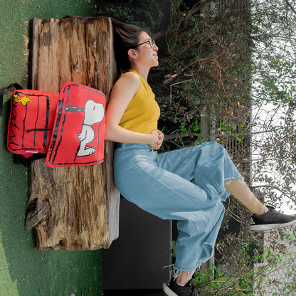 Mochila Snoopy Casa Roja