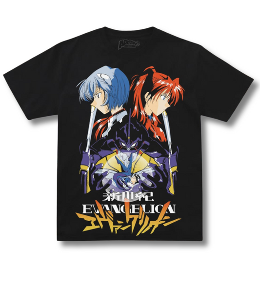 Playera Evangelion Azuka & Rei