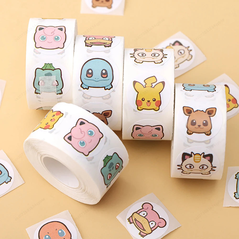 Rollo De Stickers Pokemon