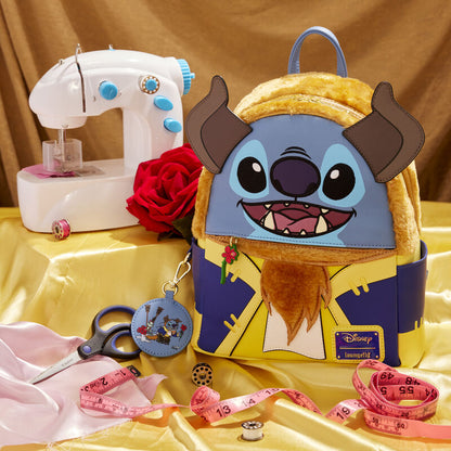 Mini Mochila Exclusiva Para Cosplay de Stitch Con Disfraz De Bestia