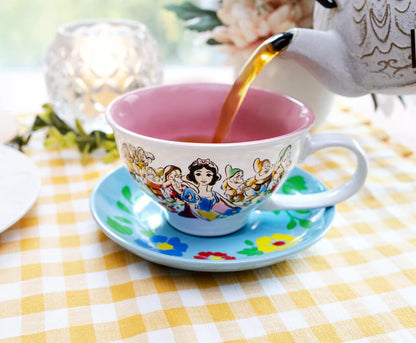 Taza de té Disney Blancanieves y los siete enanitos