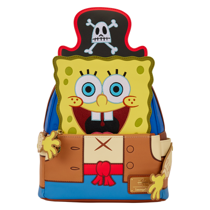 Mini Mochila Loungefly con Disfraz de Pirata de Bob Esponja