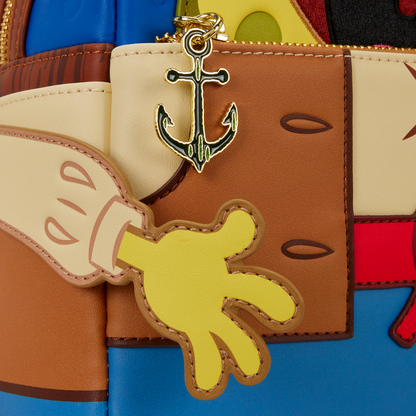 Mini Mochila Loungefly con Disfraz de Pirata de Bob Esponja