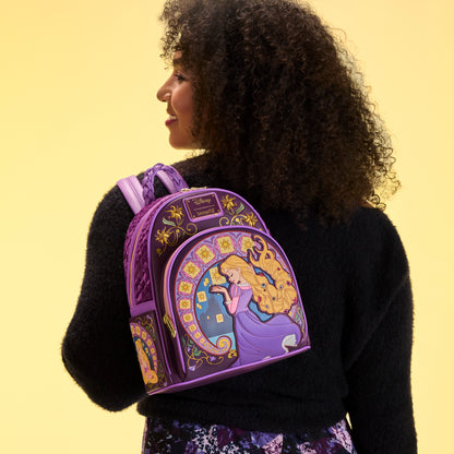 Mini Mochila Loungefly de Enredados Rapunzel