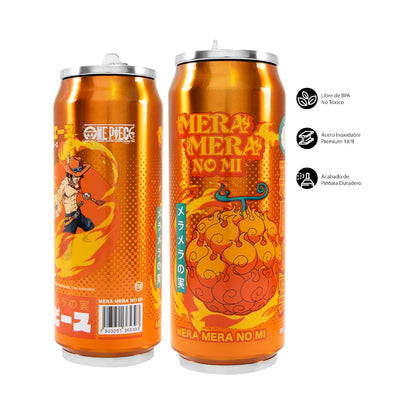 Termo De Lata Acero Inoxidable One Piece - Fruta De Fuego