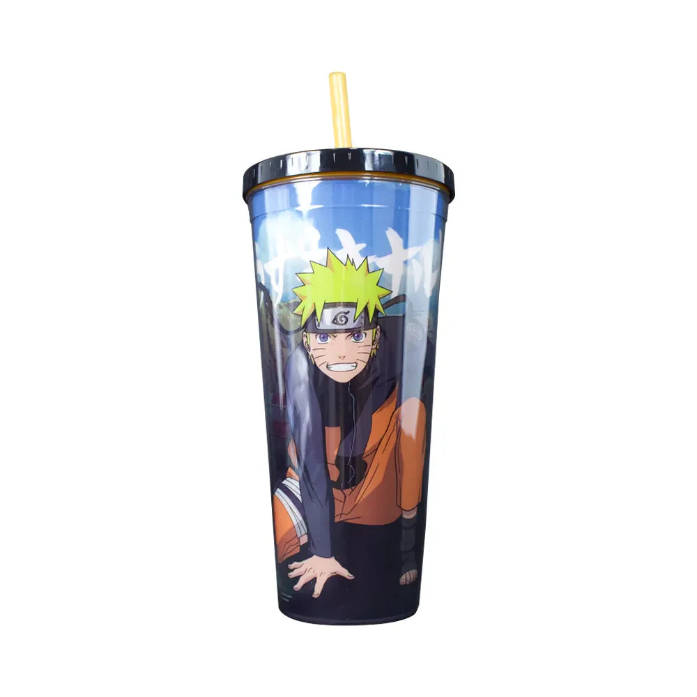 Vaso Con Popote Naruto Uzumaki