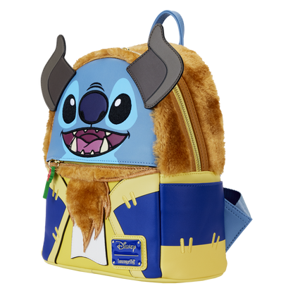 Mini Mochila Exclusiva Para Cosplay de Stitch Con Disfraz De Bestia