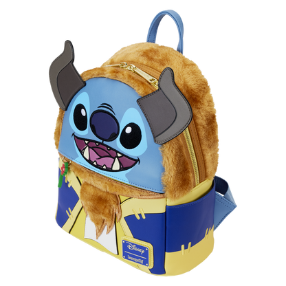 Mini Mochila Exclusiva Para Cosplay de Stitch Con Disfraz De Bestia