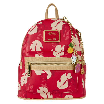 Mini Mochila Loungefly de Cosplay con Dijes de Lilo y Stitch