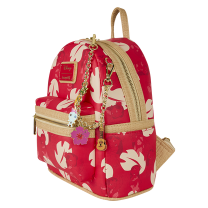 Mini Mochila Loungefly de Cosplay con Dijes de Lilo y Stitch