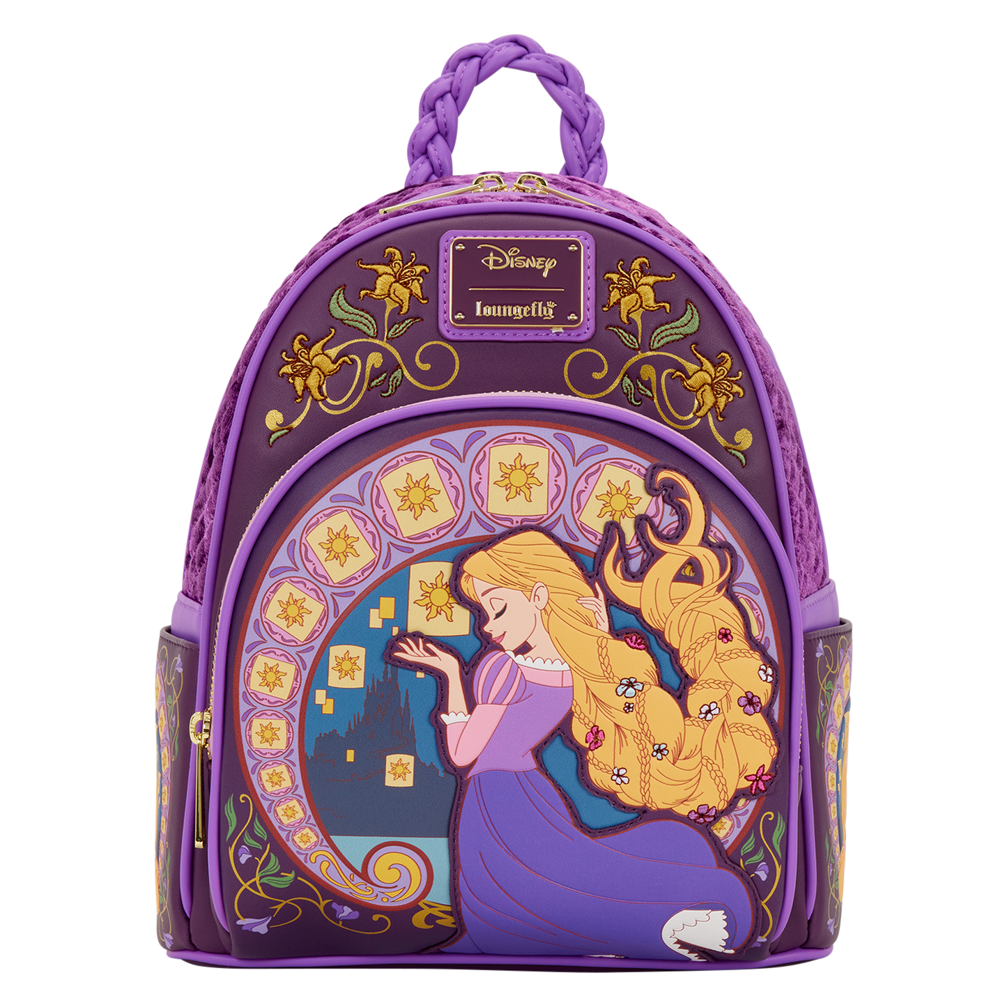 Mini Mochila Loungefly de Enredados Rapunzel
