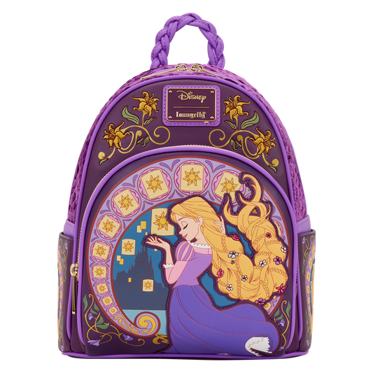 Mini Mochila Loungefly de Enredados Rapunzel