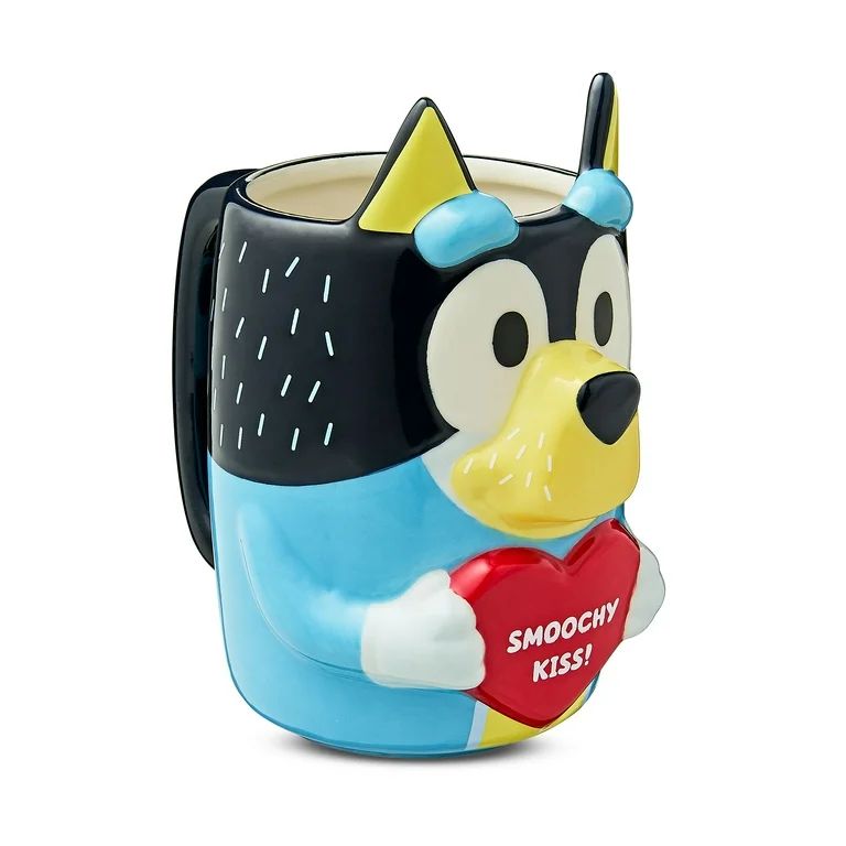 Taza Bluey San Valentín