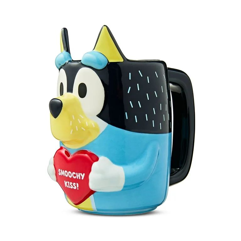 Taza Bluey San Valentín