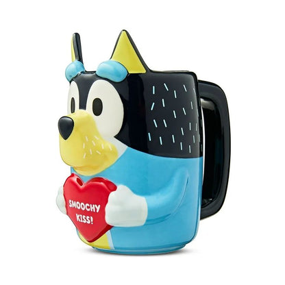 Taza Bluey San Valentín