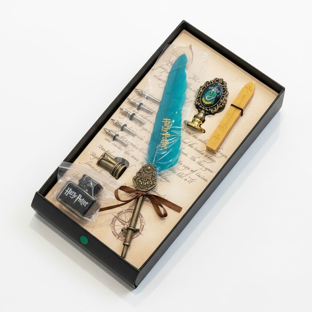 Set de Escritura de Cera Harry Potter - Slytherin