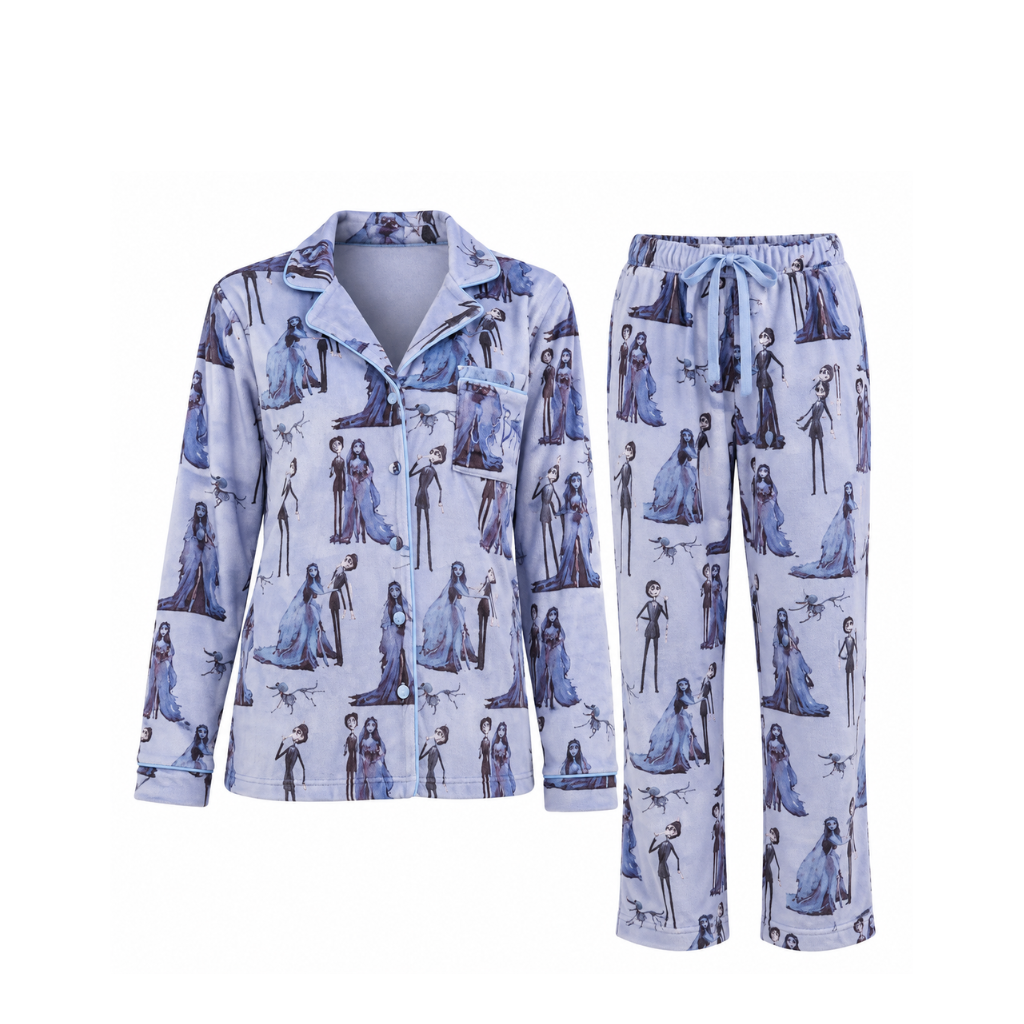 Pijama El Cadáver de la Novia – Tim Burton