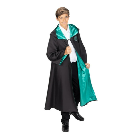 Capa Oficial de Slytherin - Disfraz Infantil Premium Harry Potter