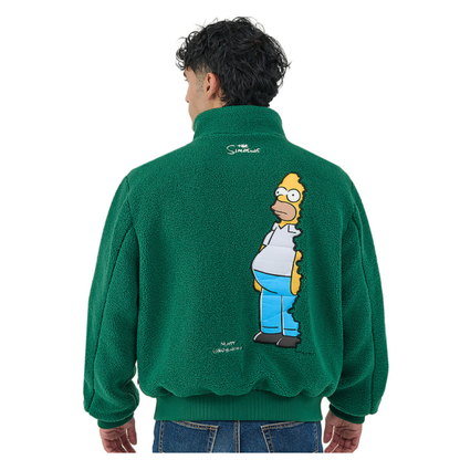 Chamarra Sherpa Los Simpson Homero – Verde