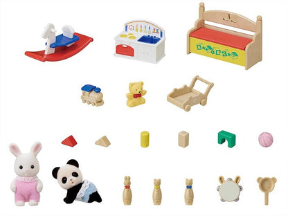 Sylvanian Families A Set Full Of Toys-Baby Rabbit And Panda