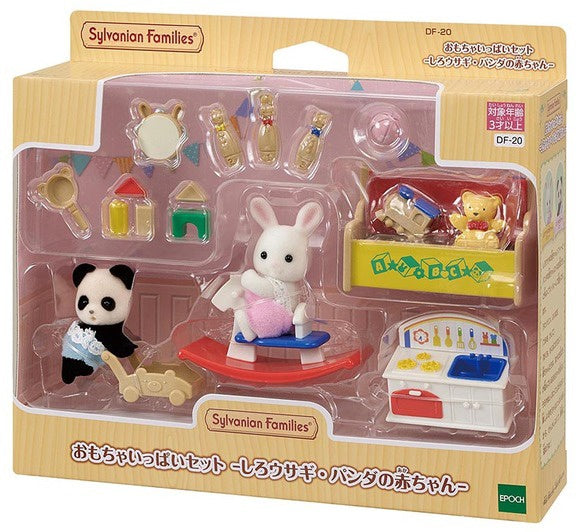 Sylvanian Families A Set Full Of Toys-Baby Rabbit And Panda