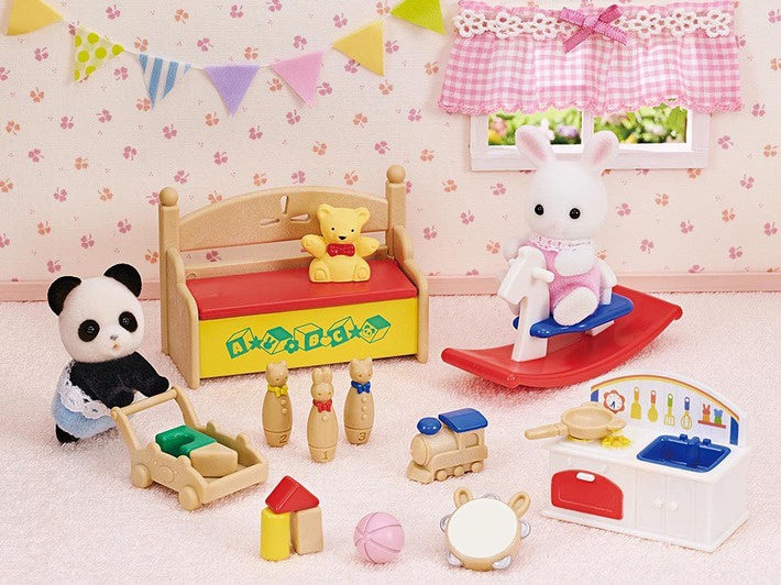 Sylvanian Families A Set Full Of Toys-Baby Rabbit And Panda