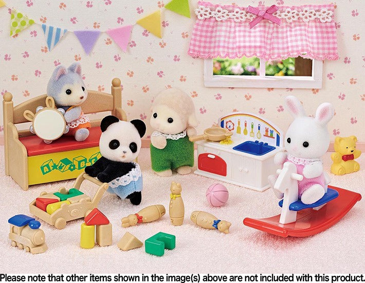 Sylvanian Families A Set Full Of Toys-Baby Rabbit And Panda