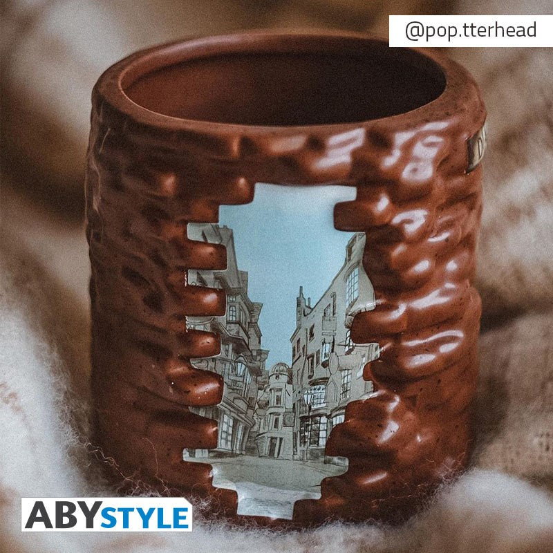 Taza Harry Potter de Diagon Alley 3D