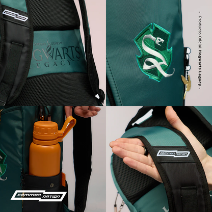 Mochila Hogwarts Legacy Slytherin Edición Especial