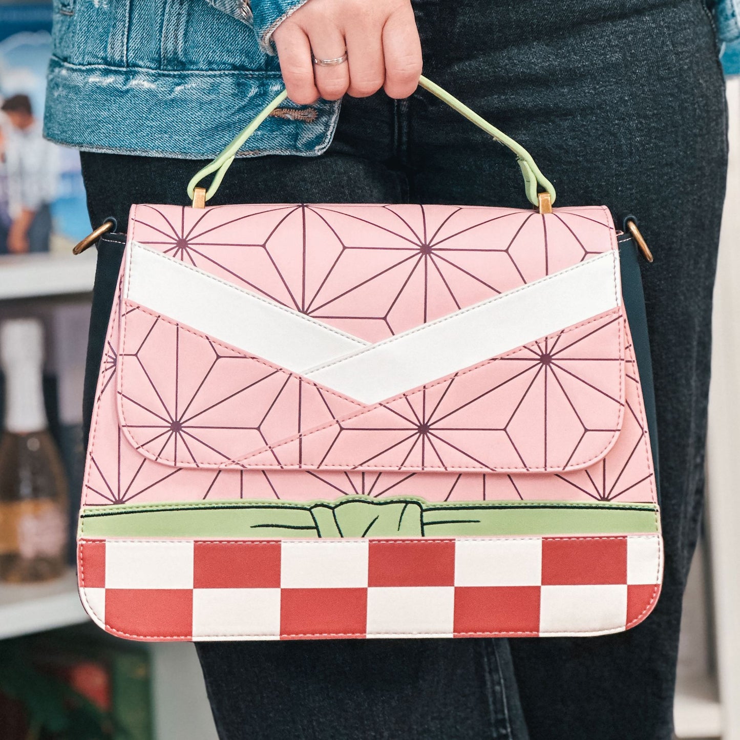 Demon Slayer - Bolso Bandolera Loungefly Cosplay Nezuko Kamado