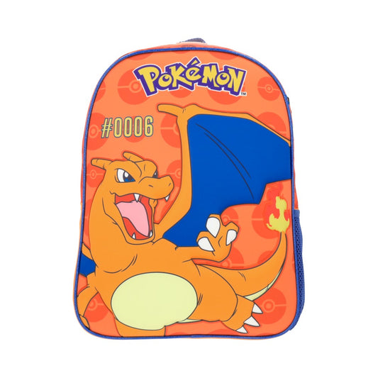 Set Escolar Mochila, Lonchera y Estuchera de Pokémon Charizard #0004 Edición