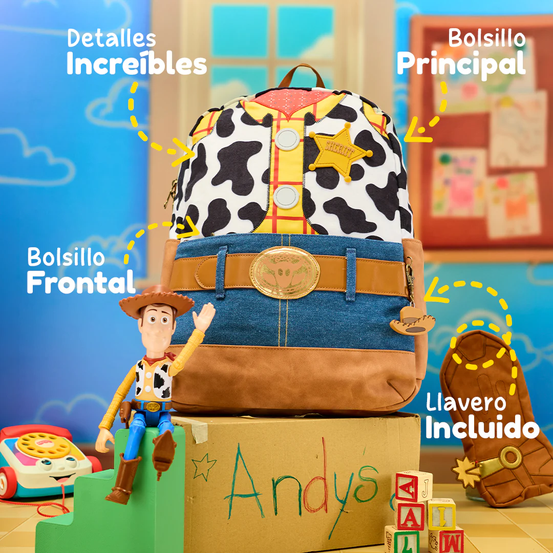 Mochila Toy Story de Woody Edición Especial
