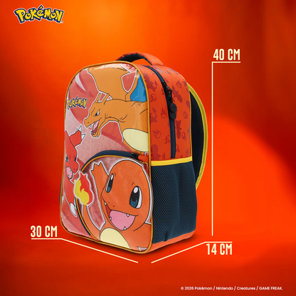 Mochila Escolar de Pokémon Tipo Fuego Edición 05