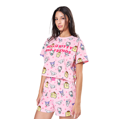 Pijama Sanrio Hello Kitty & Friends