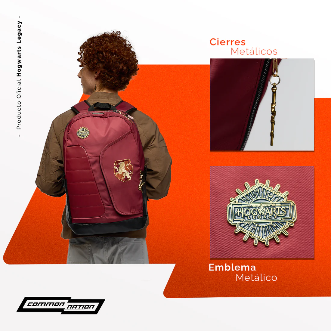 Mochila Hogwarts Legacy Gryffindor Edición Especial