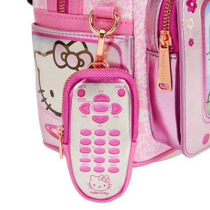 Mini Mochila Loungefly Lenticular De Sanrio Hello Kitty Vintage TV
