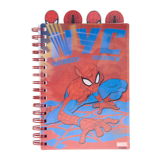Libreta Spiderman Lenticular con Stickers