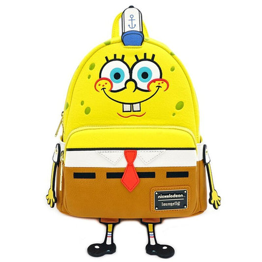 Mini Mochila Bob Esponja 20 Aniversario Cosplay