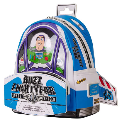Mini Mochila Loungefly Pixar Toy Story 30 aniversario Buzz Lightyear Glow