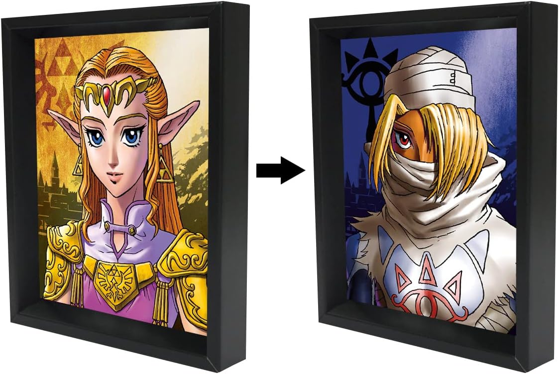 Cuadro Lenticular Zelda to Sheik