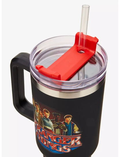 Termo de Stranger Things con Popote