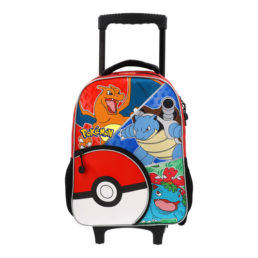 Mochila Escolar con Carrito de Pokémon Legado de Kanto Edición 07