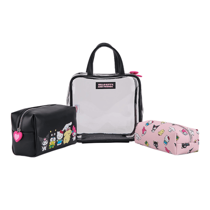 Set Cosmetiquera Sanrio de Hello Kitty & Friends